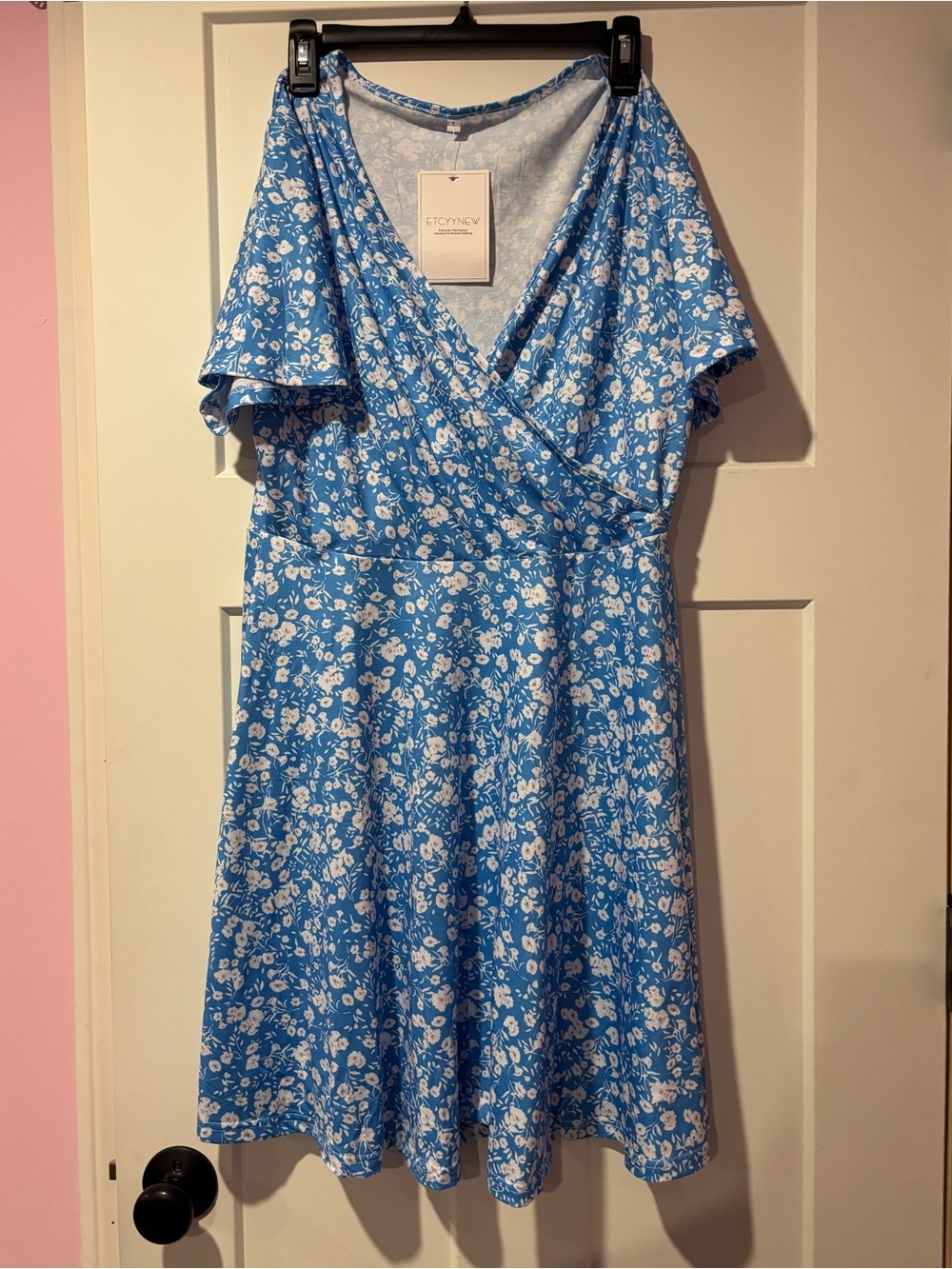 Women’s Summer Floral V Neck Dress